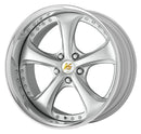 WORK VS KF# 19 inch FULL REVERSE – Light Greyish Silver (LGS) (official WORK product image)