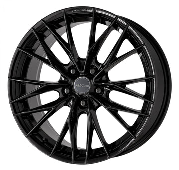WORK SCHWERT BRUNNEN LX Black – 19 inch wheel shown, finish reference for 18 inch