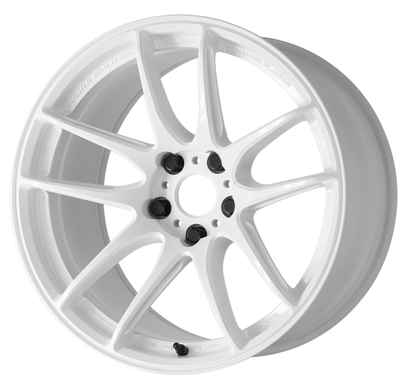 WORK EMOTION CR Shigoku 18 inch NORMAL, Ice White (ICW), ULTRA DEEP taper — WORK factory photo