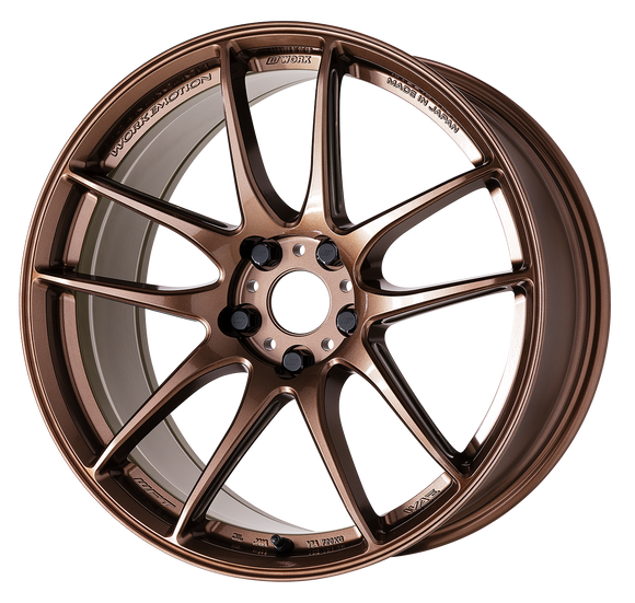 WORK EMOTION CR Shigoku 19 inch NORMAL, Armed Titanium (AMG), DEEP taper — WORK factory photo