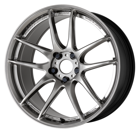 WORK EMOTION CR Shigoku 19 inch NORMAL, Glow Gunmetal (GGM), DEEP taper — WORK factory photo