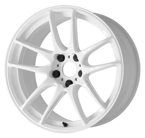 WORK EMOTION CR Shigoku 18 inch NORMAL, Ice White (ICW), DEEP taper — WORK factory photo