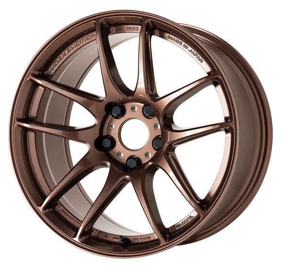 WORK EMOTION CR Shigoku 17 inch NORMAL, Armed Titanium (AMG), DEEP taper — WORK factory photo