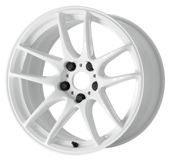 WORK EMOTION CR Shigoku 17 inch NORMAL, Ice White (ICW), DEEP taper — WORK factory photo