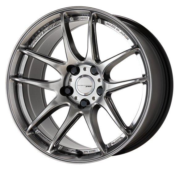 WORK EMOTION CR Shigoku 17 inch NORMAL, Glow Gunmetal (GGM), DEEP taper — WORK factory photo