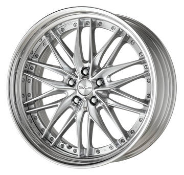 WORK SCHWERT QUELL2 21 inch STEP RIM – Grimit Bright Silver