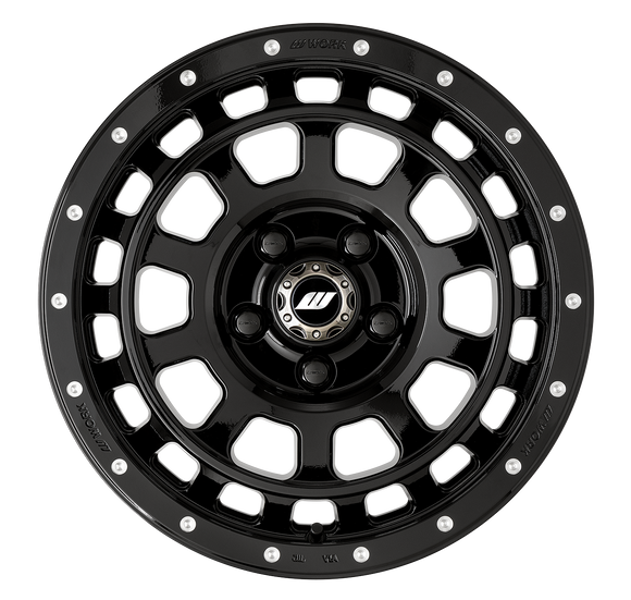 WORK CRAG T-GRABIC MC+ — Black Pierce Machining (BLKPM), 16 inch 7.0J +38