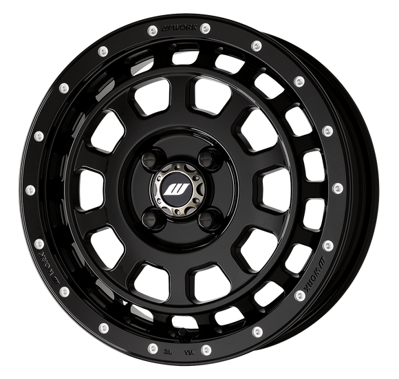 WORK CRAG T-GRABIC MC+ — Black Pierce Machining (BLKPM), 15 inch 5.0J +45