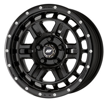 WORK CRAG T-GRABIC2 MC+ — Black Pierce Machining (BLKPM), 16 inch 7.0J +38
