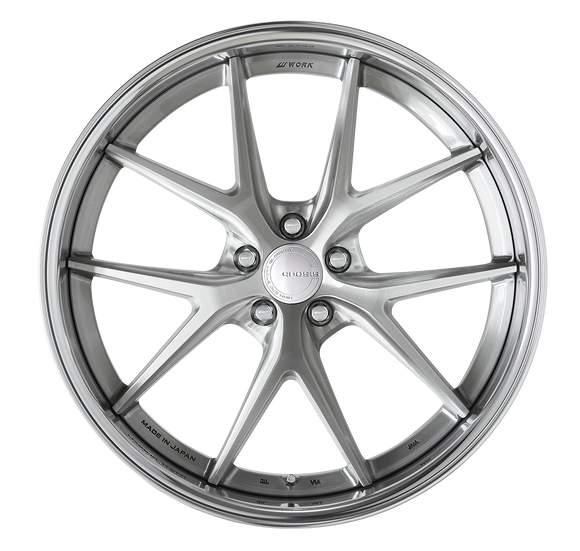 WORK GNOSIS RXS 21 inch FULL REVERSE – Brushed (BRU)
