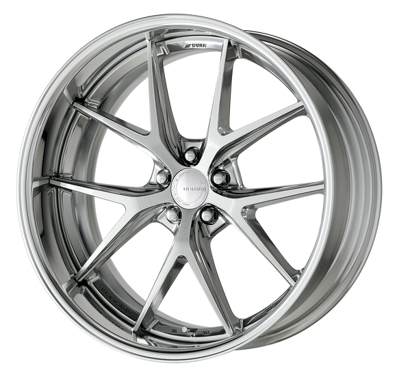WORK GNOSIS RXS Composite Buff Brushed (PBU) – 21 inch FULL REVERSE wheel shown, finish reference for 20 inch FULL REVERSE