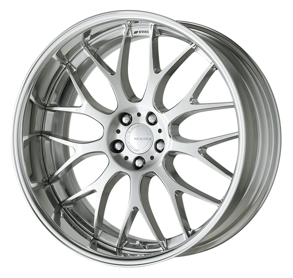 WORK GNOSIS RXM Composite Buff Brushed (PBU) – 21 inch FULL REVERSE wheel shown, finish reference for 22 inch FULL REVERSE