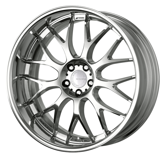 WORK GNOSIS RXM Buffed Finish (PP2) – 21 inch FULL REVERSE wheel shown, finish reference for 22 inch FULL REVERSE