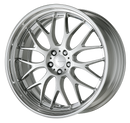 WORK GNOSIS RXM Composite Buff Brushed (PBU) – 22 inch STEP RIM wheel shown, finish reference for 20 inch STEP RIM
