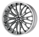 BACK LABEL ZEAST BSTX 20 inch FULL REVERSE, Brilliant Silver Black (BSB), Middle Concave — WORK factory photo