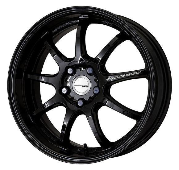 WORK EMOTION D9R 18 inch STEP RIM, Black (BLK) — WORK factory photo
