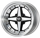WORK EQUIP 01 15 inch NORMAL, standard disk, Black Cut Clear (BP) — WORK factory photo