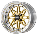 WORK EQUIP 03 15 inch NORMAL, standard disk, Gold (GLD) — WORK factory photo