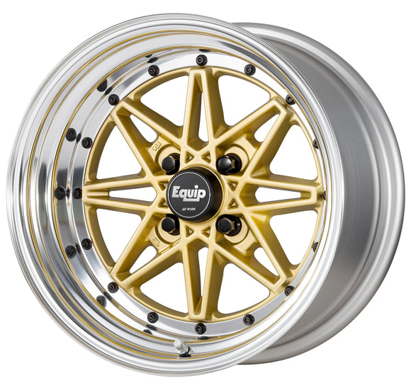 WORK EQUIP 03 15 inch NORMAL, standard disk, Gold (GLD) — WORK factory photo