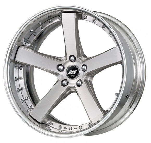 BACK LABEL ZEAST BST2 20 inch FULL REVERSE, Brushed (BRU), Deep Concave — WORK factory photo