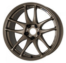 WORK EMOTION CR Kiwami — Ashed Titanium (AHG), DEEP taper. WORK's 18 inch NORMAL wheel, shown as a finish reference for 15 inch NORMAL.