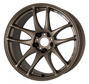 WORK EMOTION CR Kiwami 18 inch NORMAL, Ashed Titanium (AHG), DEEP taper — WORK factory photo