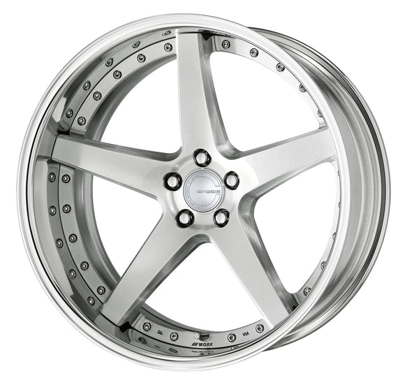 WORK GNOSIS CVF 21 inch FULL REVERSE, Deep Concave – Brushed (BRU)