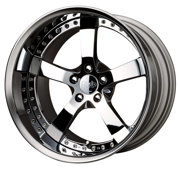 WORK EQUIP E05 Super Chrome Plated (SC) 19 inch — official WORK product image