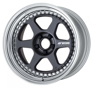 WORK MEISTER L1 3PIECE 19 inch NORMAL, Mat Carbon (MGM) — WORK factory photo