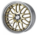 WORK LANVEC LM1 Gold – 20 inch STEP RIM wheel shown, finish reference for 21 inch