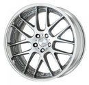 WORK LANVEC LM7 20 inch FULL REVERSE – GR Silver Cut Clear