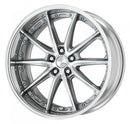 WORK LANVEC LS10 20 inch FULL REVERSE – GR Silver Cut Clear