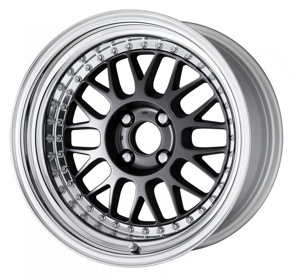 WORK MEISTER M1 3PIECE 16 inch NORMAL, Mat Carbon (MGM) — WORK factory photo