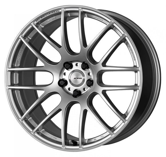 WORK EMOTION M8R 20 inch NORMAL, Glanz Silver (GZS), DEEP taper — WORK factory photo