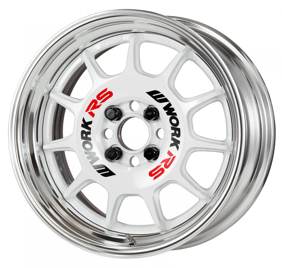 WORK EMOTION RS11 16 inch STEP RIM, White (WHT) — WORK factory photo