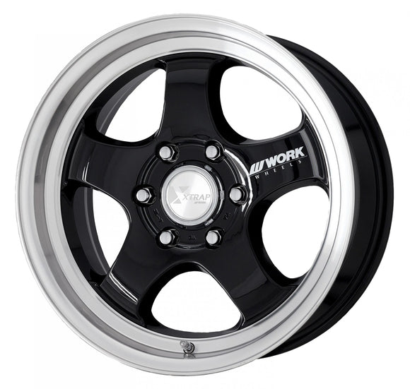WORK XTRAP S1HC — Black Diamond Cut Rim (BRC), 18 inch