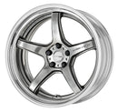 WORK EMOTION T5R 2P 20 inch STEP RIM, Glimit Silver (GTS), Deep Concave — WORK factory photo