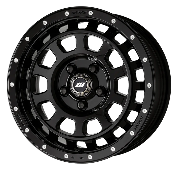 WORK CRAG T-GRABIC MC+ — Black Pierce Machining (BLKPM), 16 inch 7.0J +38