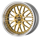 WORK VS XX Gold (GLD) – 20 inch STEP RIM wheel shown, finish reference for 19 inch STEP RIM
