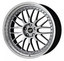 WORK ZISTANCE W10M — Crystal Silver (CS), 21 inch, 3-piece STEP RIM. WORK factory photo.