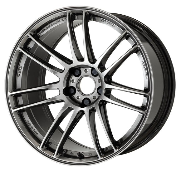 WORK EMOTION ZR7 19 inch NORMAL, Glow Gunmetal (GGM), ULTRA DEEP taper — WORK factory photo