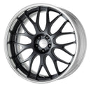 WORK GNOSIS RXM 22 inch FULL REVERSE – Matte Black (MBL)