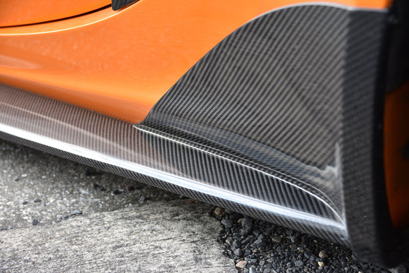 Side Skirts for Lotus Exige S2 (2004–2011) – Dry Carbon Prepreg by Kepla