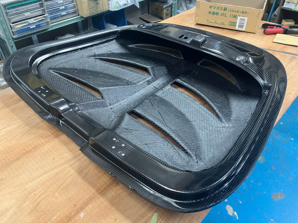 Engine Hood for Lotus Exige S2 (2004–2011) – Dry Carbon & FRP Options