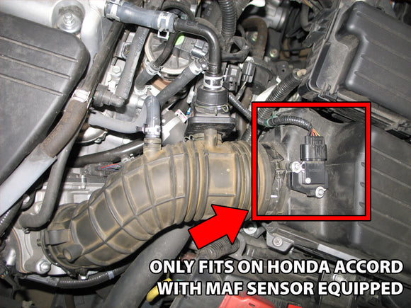 HPS エアインテーク Honda Accord 2.4L with MAF Sensor SULEV 2003-2007用