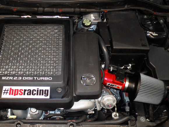 HPS エアインテーク Mazda Mazdaspeed 3 2.3L Turbo 2007-2013用