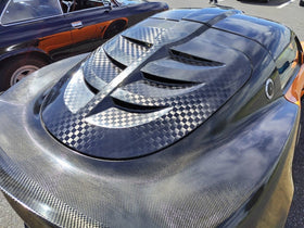 Engine Hood for Lotus Exige S2 (2004–2011) – Dry Carbon & FRP Options