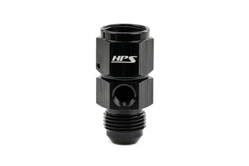 HPS ANオス-メス T字継手（1/8 NPTメスポート付き） - 0