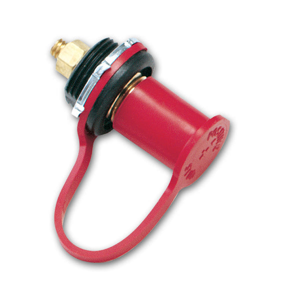 Longacre 52-45720 Battery Jumper Post - Red / Positive