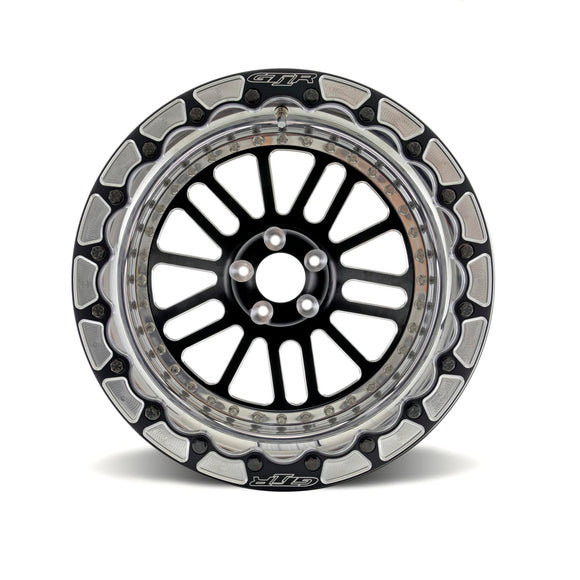T1 Race Development GT1R 17×11インチ リア ドラッグラジアル ドラッグパック（Belak ホイール＋M/T ET Street R）R35 GT-R